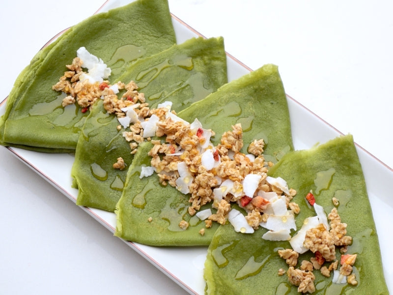 CRÊPES AU MATCHA