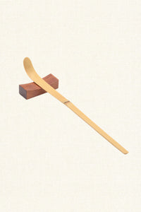 Support cuillère à matcha - marron