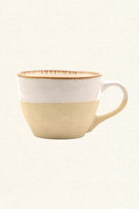 Tasse en grès bi-tons