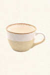 Tasse en grès bi-tons