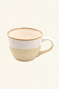 Tasse en grès bi-tons